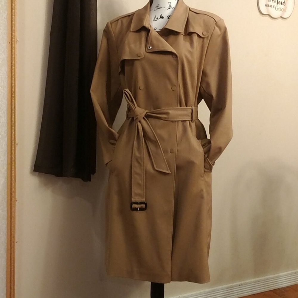 Black Rivet Women's Trench coat - Picture 5 of 9